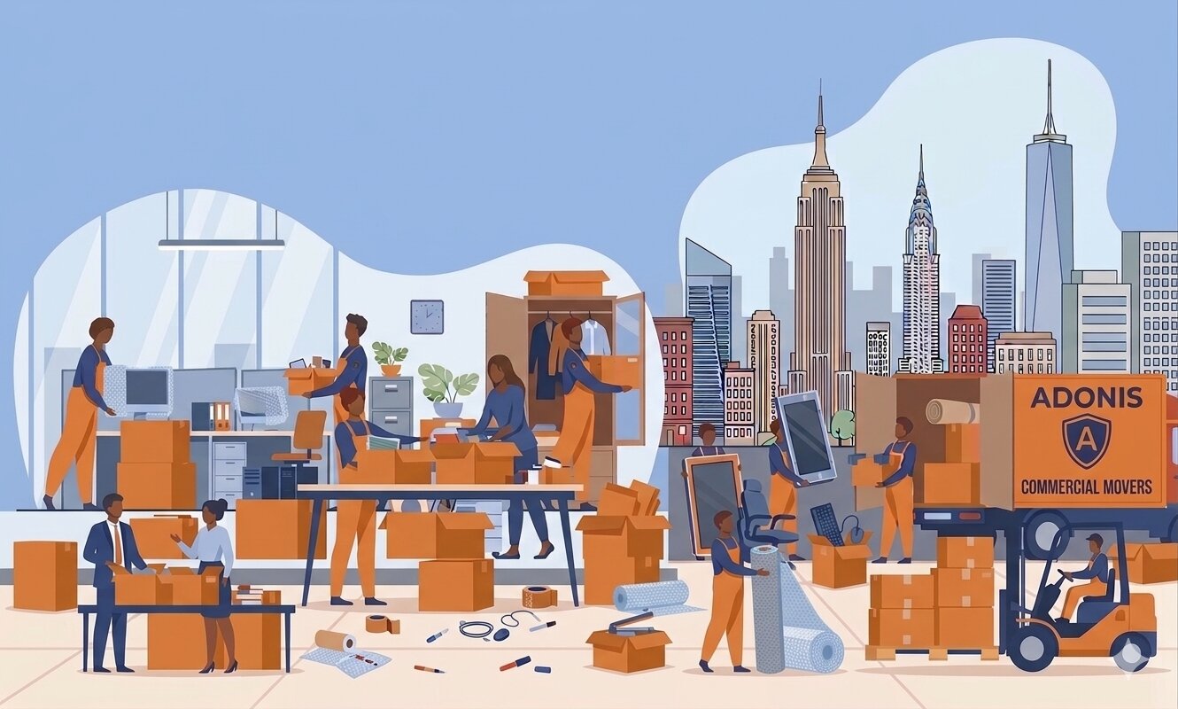 Professional packing services NYC - Adonis NYC Movers